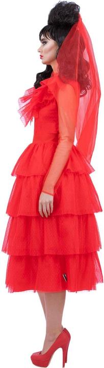 Actual product image Beetlejuice Womens/Ladies Lydia Deetz Bride Costume Set (S)