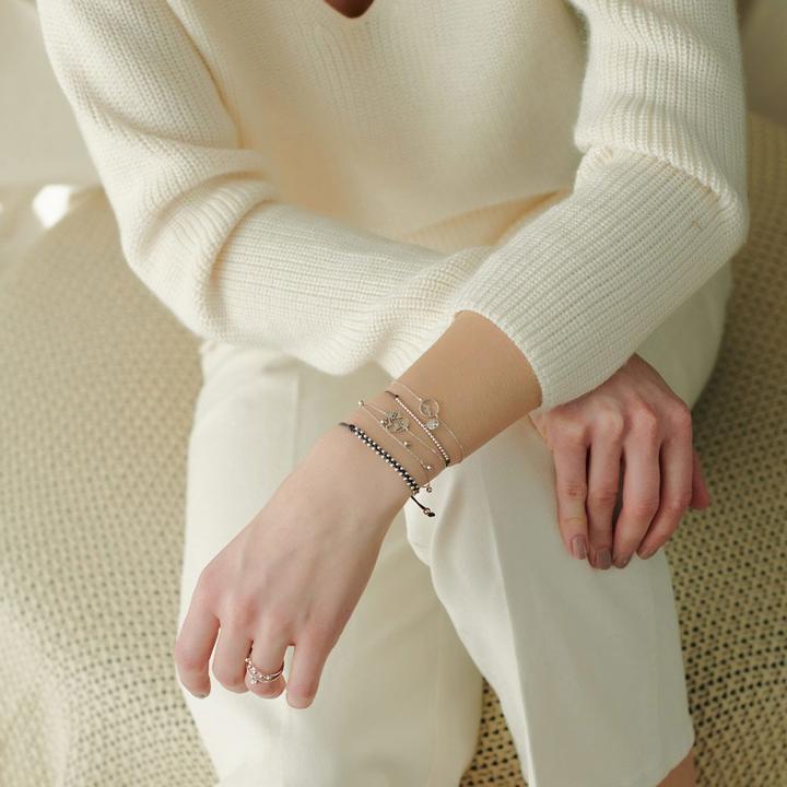 Immagine prodotto Xenox Bracciale Wanderlust (18.50 cm, Argento)