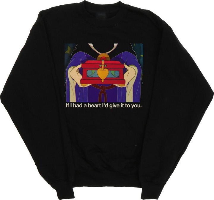 Actual product image Disney Mens Sleeping Beauty If I Had A Heart Sweatshirt (3XL)