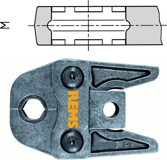Productafbeelding Rems Persbek Perstang Standaard M22 ( 570130 ) voor ROMAX 4000 / Akku Press ACC enz. (150 mm)