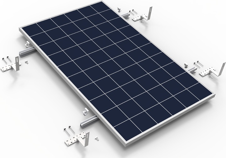 Immagine prodotto Autosolar Set di fissaggio per tegole Pannelli solari (Materiale di montaggio del sistema solare)