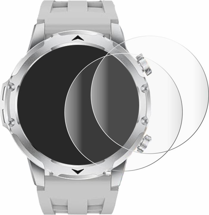 Produktbild BROTECT Fullscreen für FitVigor Smartwatch 1.53" Schutzfolie Displayschutz Folie Klar Transparent