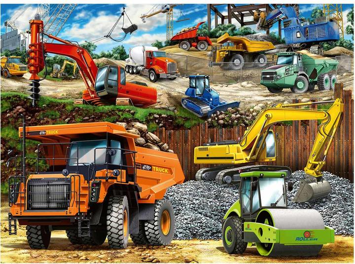 Produktbild Ravensburger Baufahrzeuge (100 Teile)