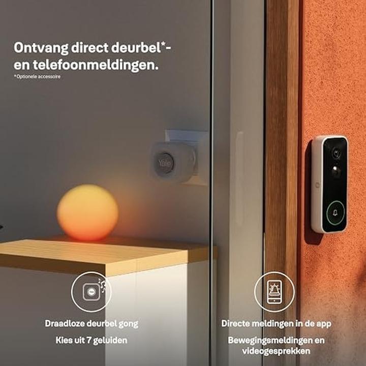 Actual product image Yale Smart video doorbell (Wi-Fi)