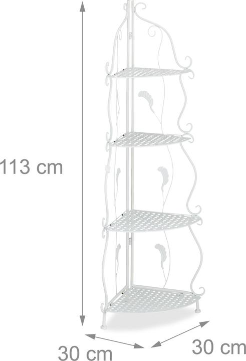 Image du produit Relaxdays Étagère d'angle