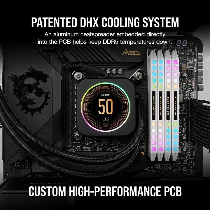 Actual product image Corsair Dominator Platinum RGB (2 x 16GB, 6200 MHz, DDR5 RAM, DIMM)