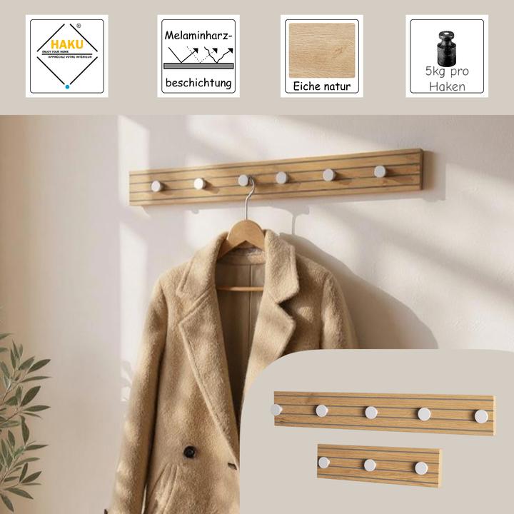 Actual product image HAKU Möbel Garderobenleiste