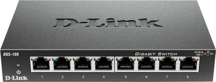 Actual product image D-Link Ethernet-Switch (8 ports)