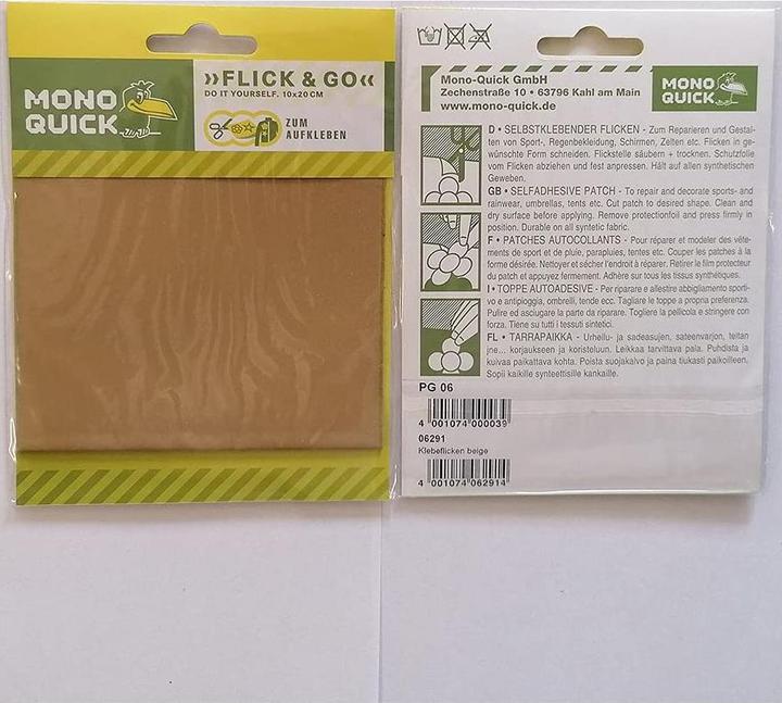 Produktbild Mono Quick Klebeflicken (1 Stk., 10 x 20 cm)