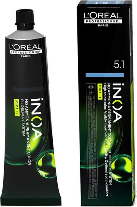 Image du produit L'Oréal Professionnel INOA No Ammonia Permanent Color 60g 51 (51)