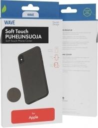 Image du produit Wave Soft Touch Puhelinsuoja, Apple Iphone 11 pro, Musta (Apple iPhone 11 Pro)