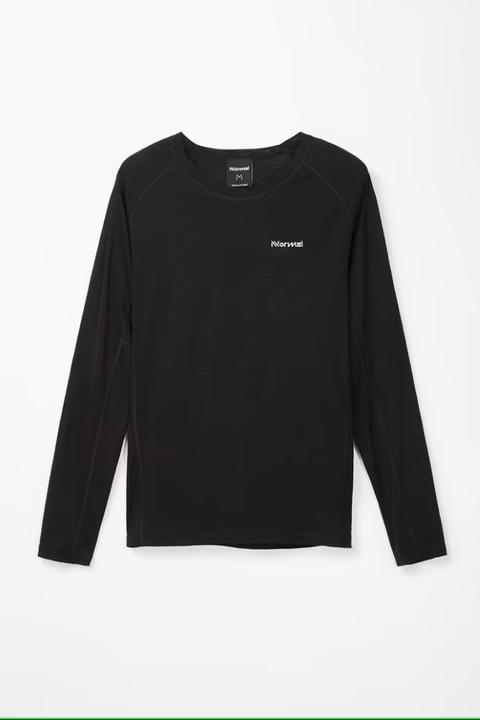 Actual product image Nnormal Merino Long Sleeve T-shirt W (M)