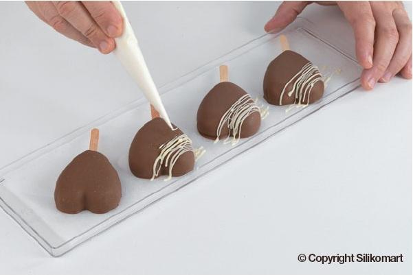 Produktbild Silikomart Gel03M Mini Heart-Ic Silicone Mould