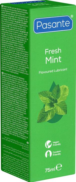 Pasante «Fresh Mint Lube» 75ml – Wasserbasiert, Minzaroma, nicht klebend, parabenfrei (75 ml)