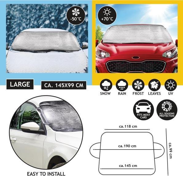 Dunlop Car sunshade all season large