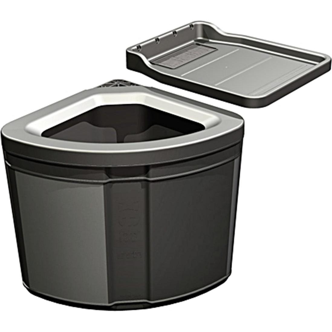 Franke Kehricht-Schwenksystem -Sorter Pivot, Abfalleimer, Grau