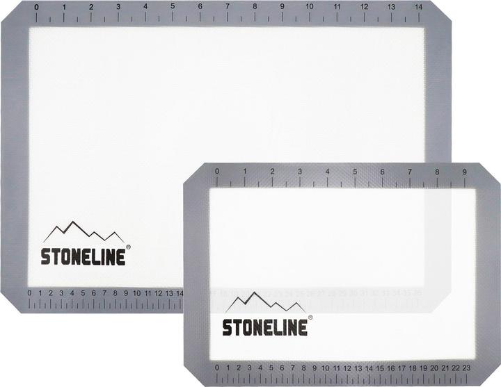 Stoneline Silikon-Backmatten-Set, 2-tlg. (7 x 7 cm)
