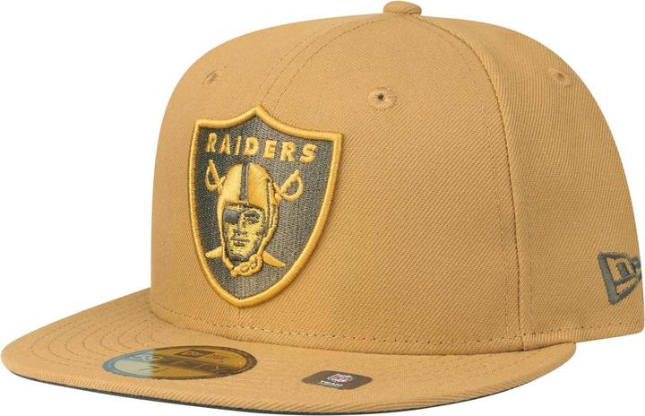 Actual product image New Era 59Fifty Fitted Cap - Las Vegas Raiders panama tan (8)