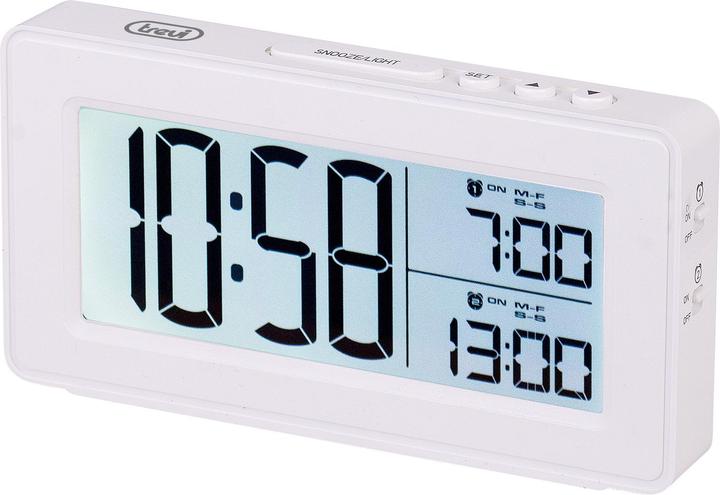 Produktbild Trevi Digitaluhr mit zwei Weckern Grosses