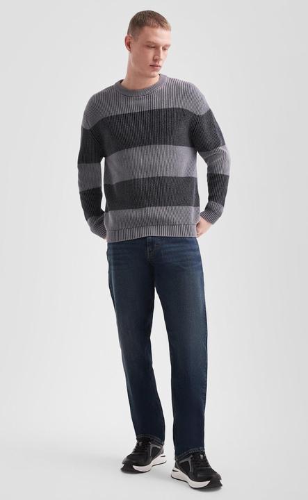 Produktbild s.Oliver Strickpullover Grobstrickpullover mit Wascheffekt (M)