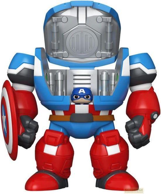 Produktbild Funko BITTY POP Bots Marvel What If...? Captain America Mech