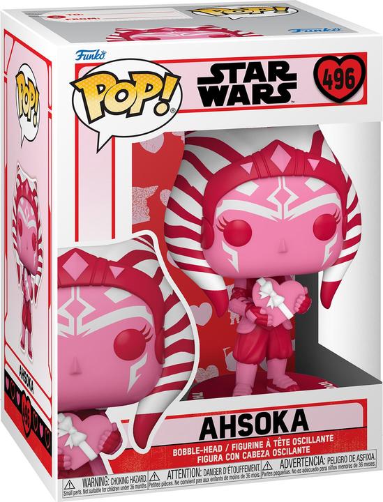 Actual product image Funko Pop! Star Wars Valentines : Ahsoka (469)