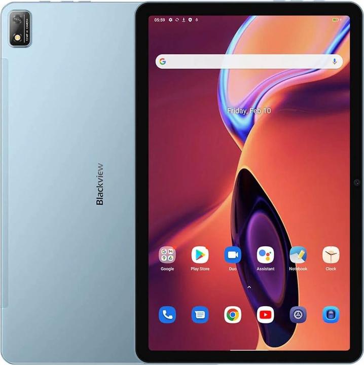Actual product image Blackview Tab 16 (4G, 11", 256 GB, Twighlight Blue)