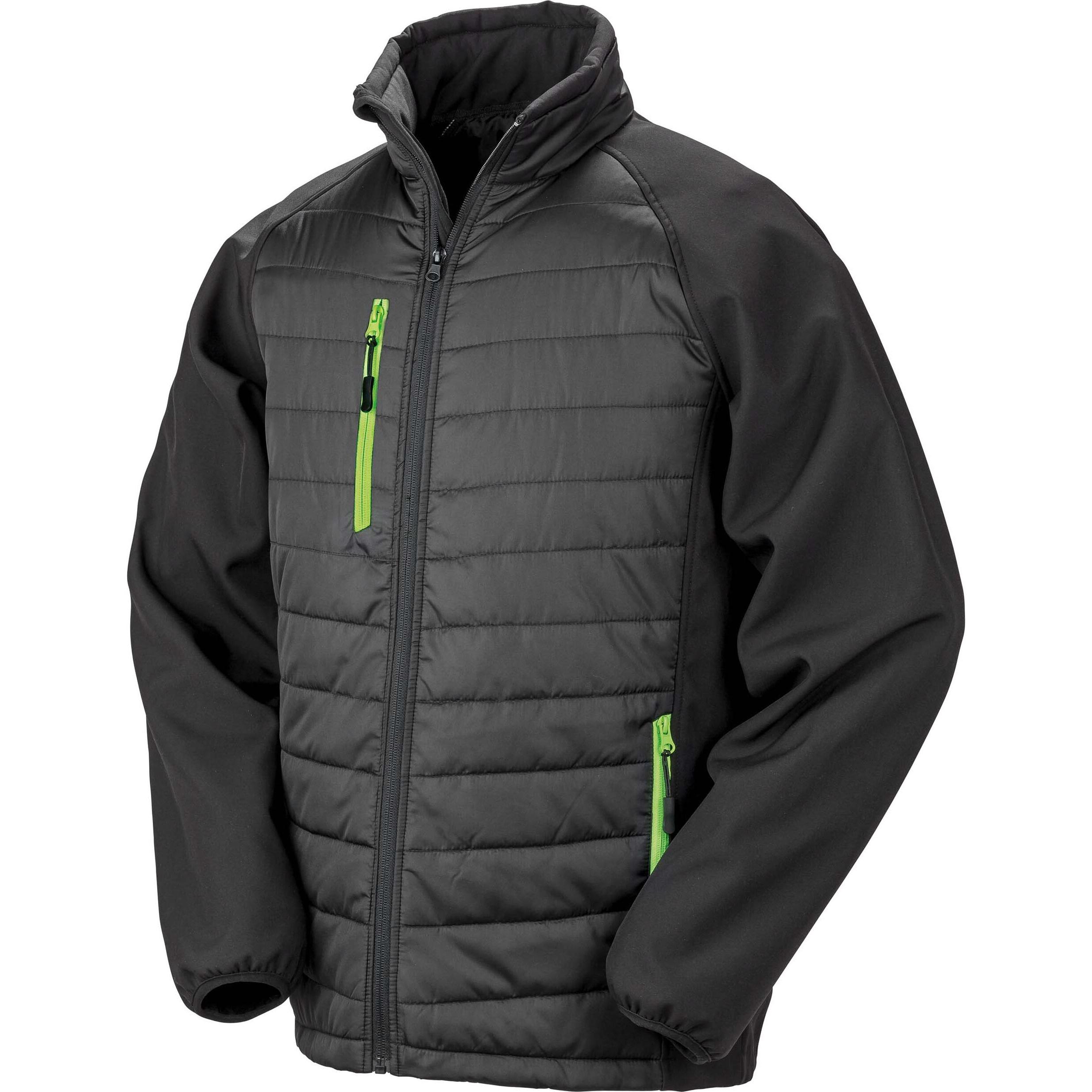 Regatta, Jacke, Softshell Rembourrée Black Compass (XS), Schwarz, XS