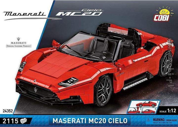 Actual product image Cobi 24352 - 2100 PCS CARS /24352/ MASERATI MC 20 CIELO