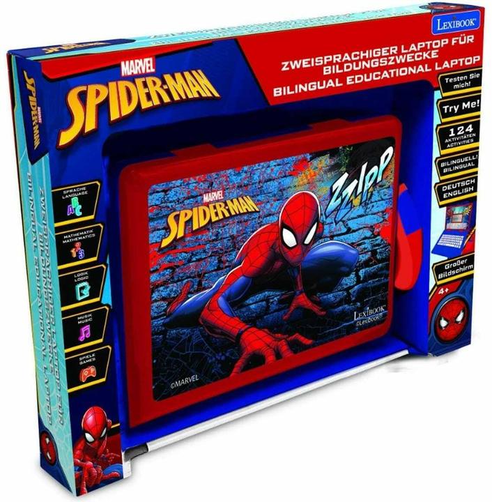 Image du produit Lexibook Ordinateur portable Spiderman (Allemand, Anglais)