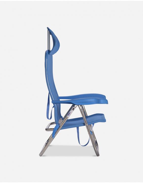 Produktbild Crespo - Strandstoel - AL-205 - Compact - Blauw (5)