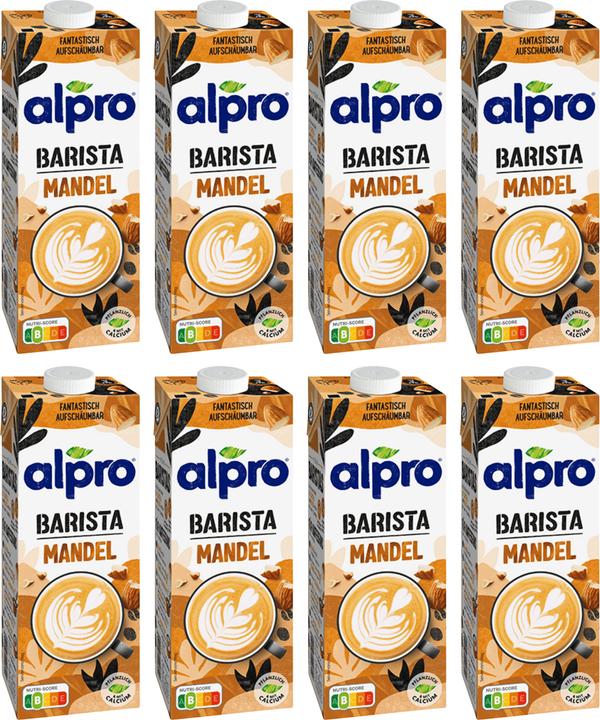 Produktbild Alpro Mandeldrink original (8 x 100 cl)