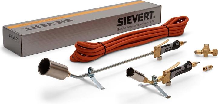 Sievert PRO 88 INOX Aufschweissbrenner Set - 10m