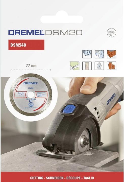 Produktbild Dremel Fliesen Diamant-Trennscheibe (1 Stück)