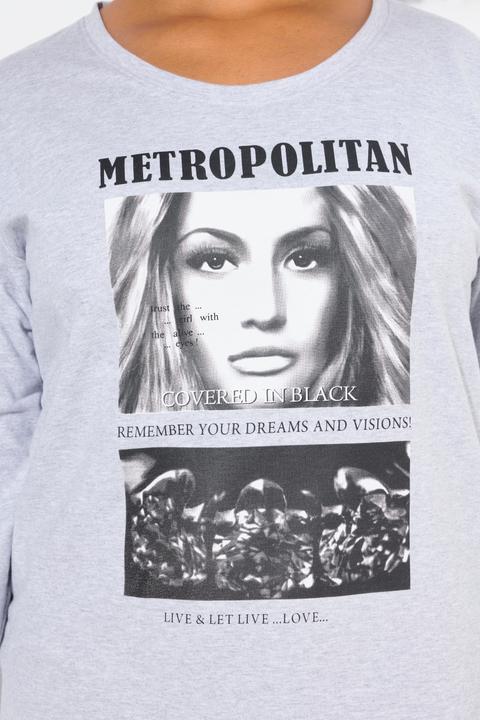 Produktbild Angel of Style T-Shirt, Foto-Print, Langarm (42)