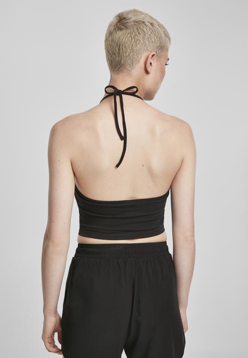 Actual product image Urban Classics Ladies Cropped Neckholder Top 2-Pack (XL)