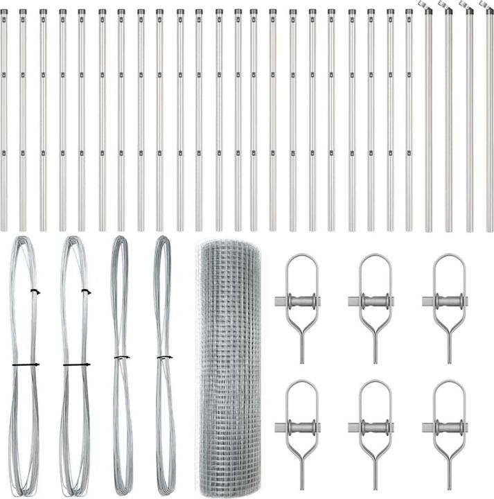 Produktbild vidaXL Zaunpfosten