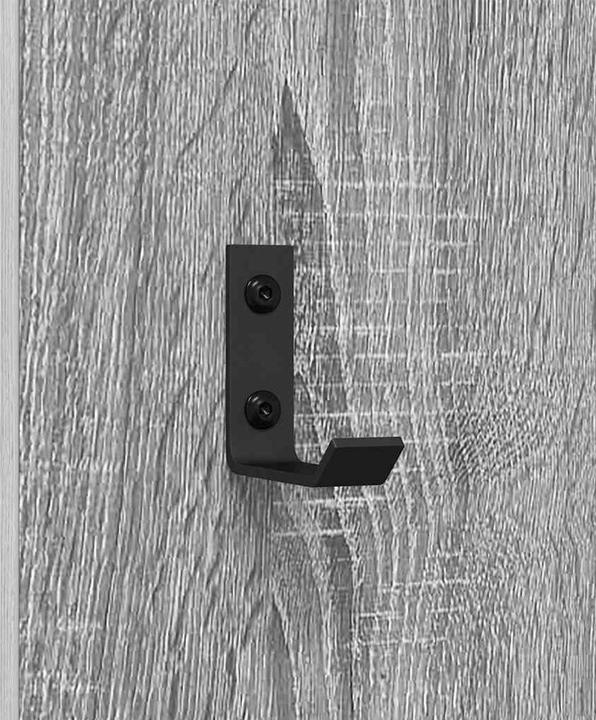 Produktbild vidaXL Wandmontierter nachttisch (30 x 30 x 80 cm)