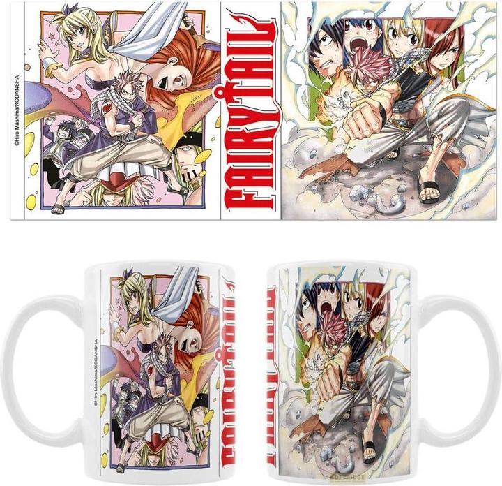 Productafbeelding Sakami Fairy Tail keramische mok Natsu Mangastijl (320 ml)