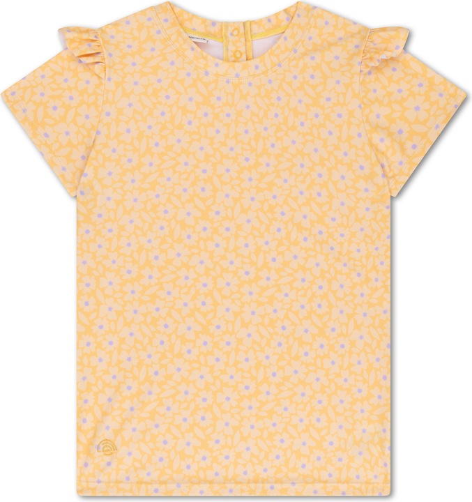 Swim Essentials UV Shirt Unisex 122/128 Yellow Flowers (122)