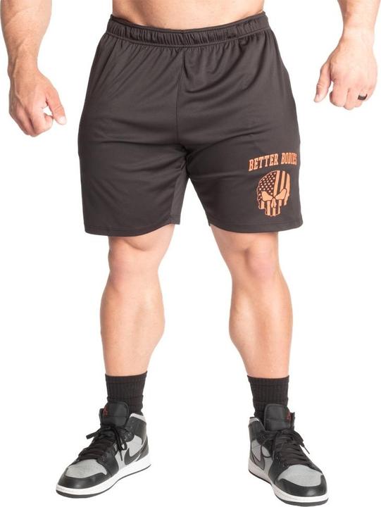 Produktbild Better Bodies Skull Function Shorts - Black/Flame (M)