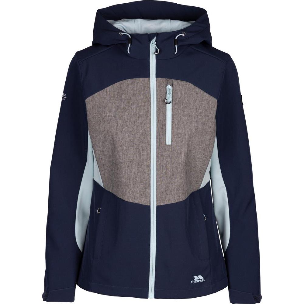 Trespass, Damen, Jacke, ECKWOOD Damen Jacke Softshell (XXL), Blau, XXL