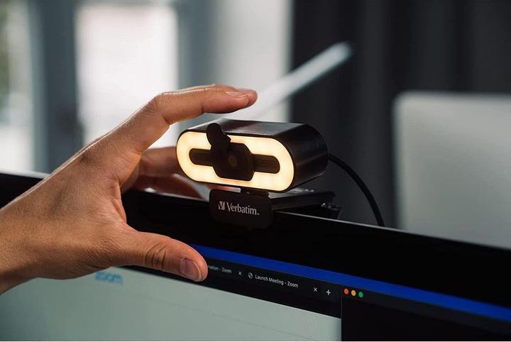 Immagine prodotto Verbatim Webcam con Micro+Light AWC-02 1080p Autof (2 Mpx)