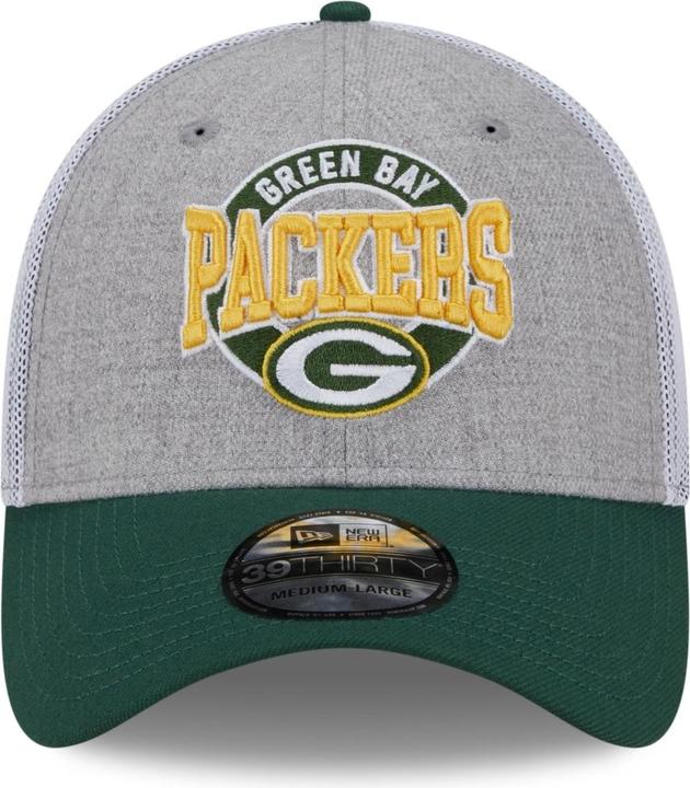 Produktbild New Era 39Thirty Stretch Mesh Cap - Green Bay Packers - M/L (M/L)
