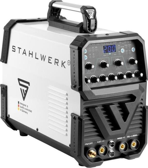 Produktbild Stahlwerk Schweissgerät AC/DC WIG 200 Puls mit Plasma ST CUT Funktion 200 A
