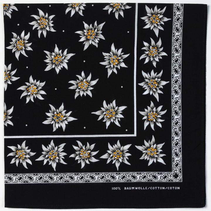 Actual product image Jenni Hemden Edelweiss Tüechli 78x78cm