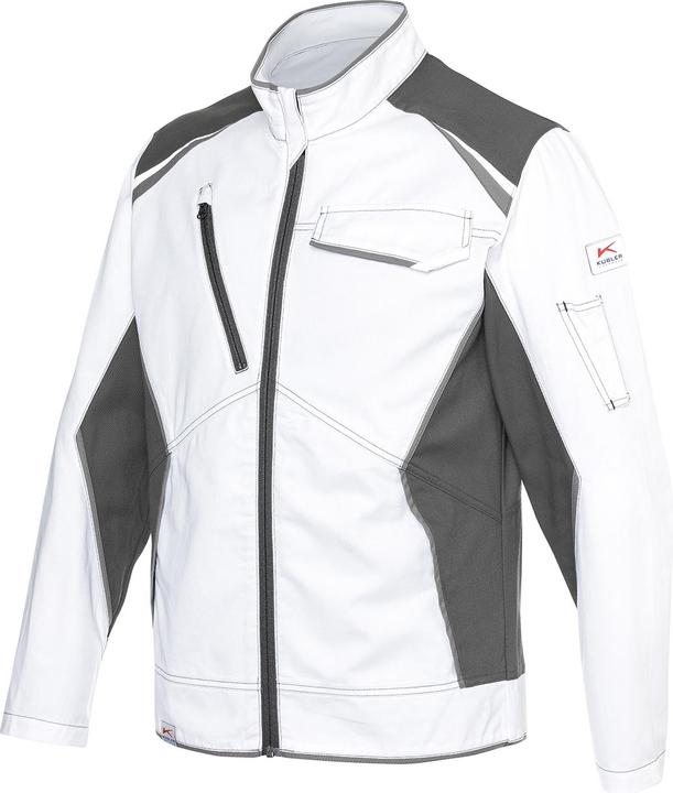 Immagine prodotto Kübler Giacca ICONIQ in cotone bianco/antracite forma 1140 taglia XXL