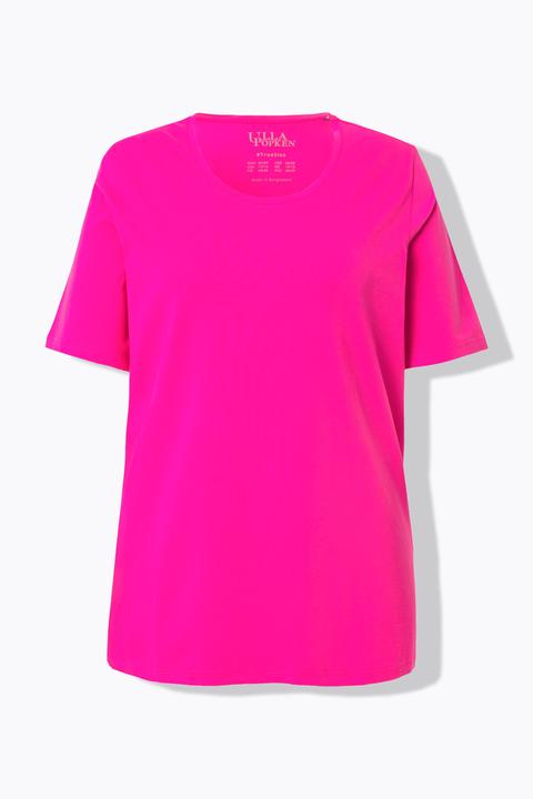 Actual product image Ulla Popken Essential Round Neck Stretch Tee (58, 60)