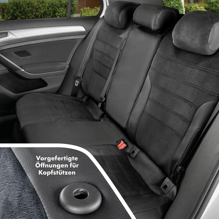 Image du produit Walser Housse de siège pour Fiat Grande Punto (199) 06/2005-aujourd'hui, 1 housse de banquette arrière