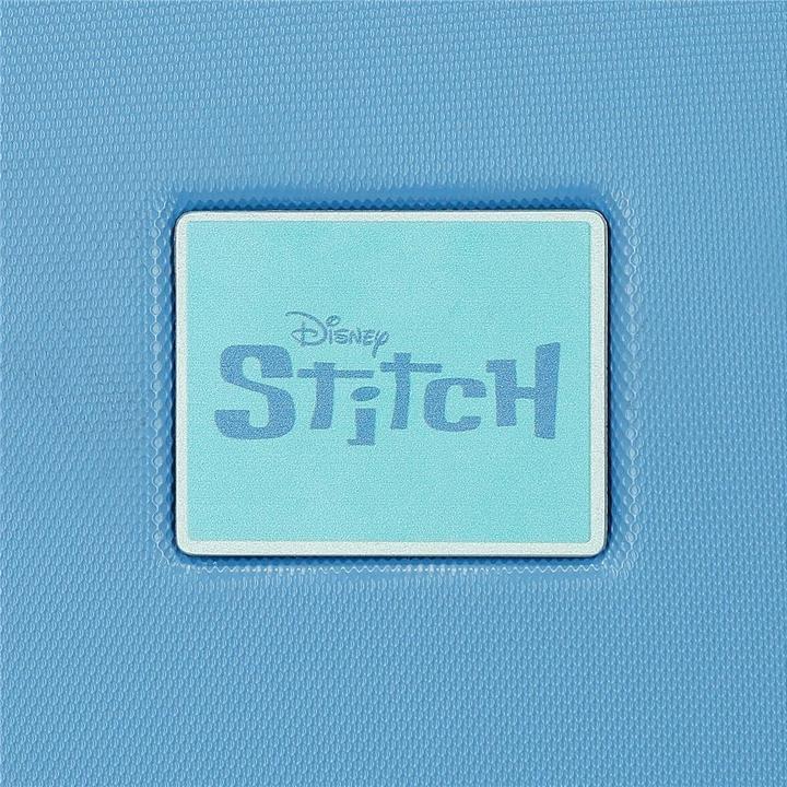 Actual product image Disney Suitcase with Stitching, Medium, Blue, TSA-ABS Lock, 4 Wheels (69 l)